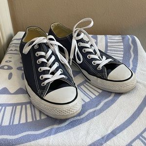 Navy Converse All Stars
